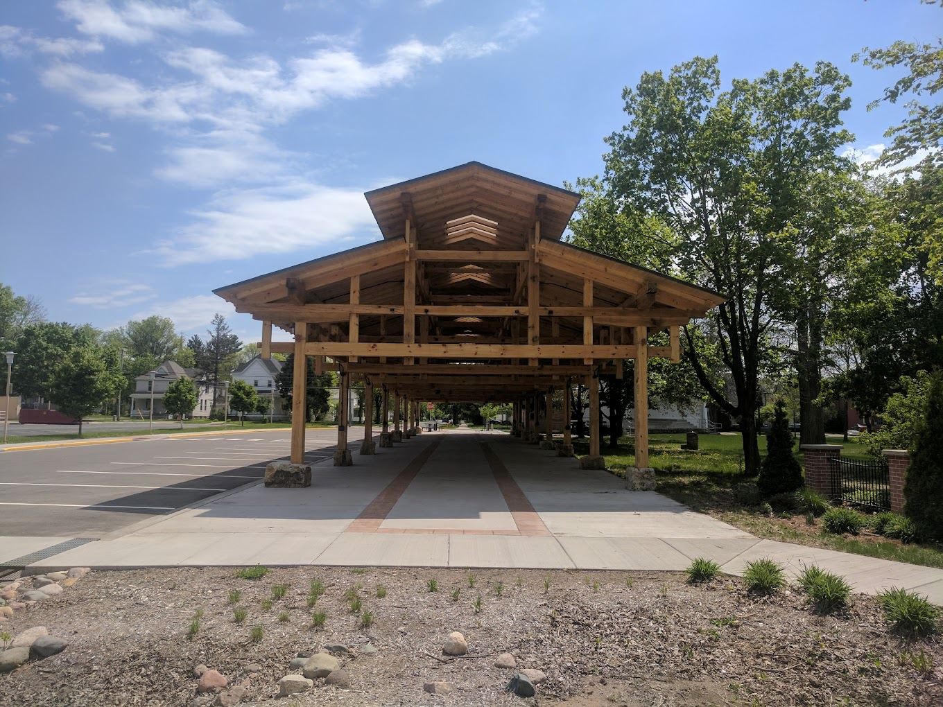 Wilson Park Wooden Pavilion